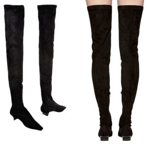 Stella McCartney Black Over the Knee Boots